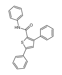 437606-43-4 spectrum, N,3,5-triphenylthiophene-2-carboxamide