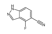 4-Fluoro-1H-indazole-5-carbonitrile 473416-81-8