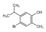 4-bromo-2-methyl-5-propan-2-ylphenol 121665-99-4