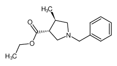 methyl (3R,4R)-1-benzyl-4-methylpyrrolidine-3-carboxylate 261896-27-9