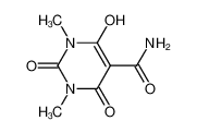 4-hydroxy-1,3-dimethyl-2,6-dioxopyrimidine-5-carboxamide 776-15-8