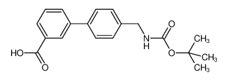 4'-(tert-butoxycarbonylaminomethyl)biphenyl-3-carboxylic acid