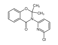 74405-06-4 spectrum, 3-(6-chloropyridin-2-yl)-2,2-dimethyl-2,3-dihydro-4H-benzo[e][1,3]oxazin-4-one