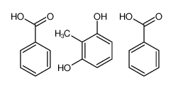 90422-08-5 benzoic acid,2-methylbenzene-1,3-diol