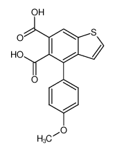 100047-07-2 structure, C17H12O5S