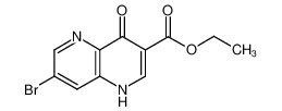 Ethyl 7-bromo-4-oxo-1,4-dihydro-1,5-naphthyridine-3-carboxylate 64436-97-1