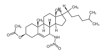 82423-54-9 spectrum, 7α-nitroaminocholest-5-en-3β-yl acetate