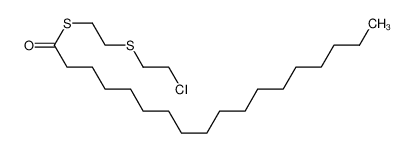 6276-37-5 2-Chlor-2'-propionylmercapto-diaethylsulfid