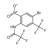 156425-51-3 structure, C9H3BrF6N2O3