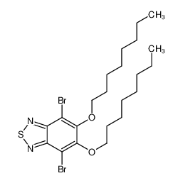 1192352-08-1 4,7-二溴-5,6-双(辛氧基)-2,1,3-苯并噻二唑
