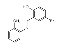 15729-56-3 (6E)-4-bromo-6-[(2-methylanilino)methylidene]cyclohexa-2,4-dien-1-one