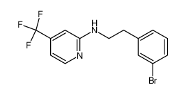 [2-(3-Bromo-phenyl)-ethyl]-(4-trifluoromethyl-pyridin-2-yl)-amine 944580-78-3