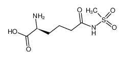 157701-50-3 spectrum, (2S)-2-amino-5-[(N-methylsulphonyl)carbamoyl]pentanoic acid