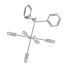 71465-44-6 structure, C18H14MnO5P+