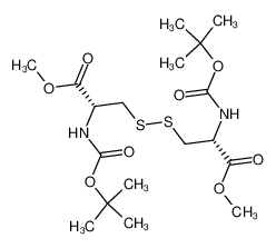 N,N'-二-叔丁氧羰基-(L)-胱氨酸二甲酯
