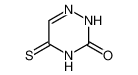 5-sulfanylidene-2H-1,2,4-triazin-3-one 1627-37-8