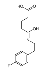 5-[2-(4-fluorophenyl)ethylamino]-5-oxopentanoic acid 646509-06-0
