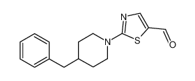 2-(4-benzylpiperidin-1-yl)-1,3-thiazole-5-carbaldehyde 886362-09-0