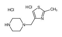 1-(2-甲基噻唑-4-甲基)-哌嗪盐酸盐