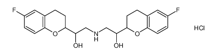 2,2'-Azanediylbis(1-(6-fluorochroman-2-yl)ethanol) hydrochloride 169293-50-9