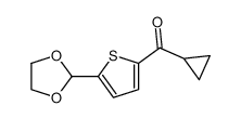 环丙基[5-(1,3-二氧戊环-2-基)-2-噻吩基]甲酮