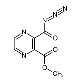 1027511-72-3 3-Azidocarbonyl-pyrazine-2-carboxylic acid methyl ester