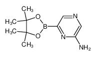 5-(4,4,5,5-tetramethyl-1,3,2-dioxaborolan-2-yl)pyrazin-2-amine 947249-41-4