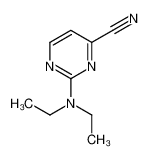 2-(diethylamino)pyrimidine-4-carbonitrile 75825-49-9