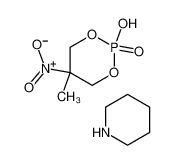 2-hydroxy-5-methyl-5-nitro-1,3,2λ<sup>5</sup>-dioxaphosphinane 2-oxide,piperidine