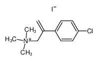 109125-17-9 spectrum, <2-(4-chlorophenyl)prop-1-en-3-yl>trimethylammonium iodide