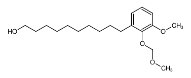 10-[3'-methoxy-2'-(methoxymethoxy)phenyl]decan-1-ol 264146-45-4