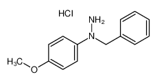 5705-10-2 spectrum, 1-benzyl-1-(4-methoxyphenyl)hydrazine,hydrochloride