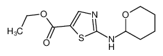 ethyl 2-(oxan-2-ylamino)-1,3-thiazole-5-carboxylate 1029088-17-2