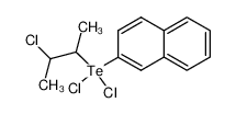 75390-86-2 structure, C14H15Cl3Te