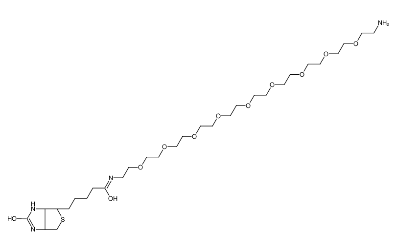 O-(2-氨基乙基)-O'-[2-(生物素基氨基)乙基]八聚乙二醇