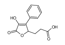 3-(4-hydroxy-5-oxo-3-phenyl-2H-furan-2-yl)propanoic acid 105364-56-5