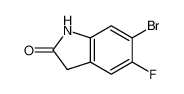 6-Bromo-5-fluoroindolin-2-one 893620-44-5