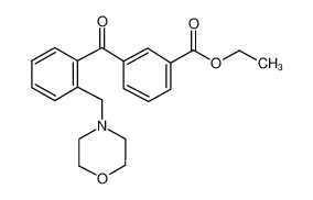 ethyl 3-[2-(morpholin-4-ylmethyl)benzoyl]benzoate 898750-17-9