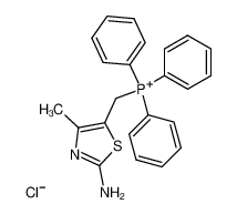 63752-08-9 (2-amino-4-methyl-thiazol-5-ylmethyl)-triphenyl-phosphonium, chloride