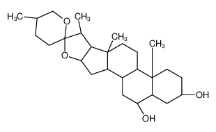 41743-71-9 structure, C27H44O4