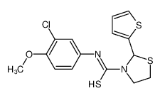 590379-65-0 structure, C15H15ClN2OS3