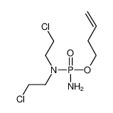 N-[amino(but-3-enoxy)phosphoryl]-2-chloro-N-(2-chloroethyl)ethanamine 39800-29-8