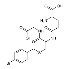 (2S)-2-amino-5-[[(2R)-3-[(4-bromophenyl)methylsulfanyl]-1-(carboxymethylamino)-1-oxopropan-2-yl]amino]-5-oxopentanoic acid 31702-37-1