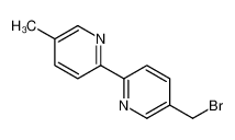 117585-58-7 2-[5-(bromomethyl)pyridin-2-yl]-5-methylpyridine