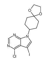 262444-48-4 structure, C14H15ClIN3O2