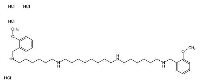 104807-46-7 structure, C36H66Cl4N4O2