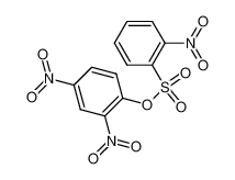 977-41-3 spectrum, 2-nitro-benzenesulfonic acid-(2,4-dinitro-phenyl ester)