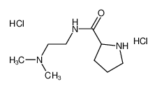 N-[2-(Dimethylamino)ethyl]-2-pyrrolidinecarboxamide dihydrochloride 1236256-46-4