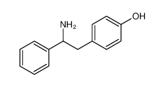 4-(2-amino-2-phenylethyl)phenol 4766-45-4