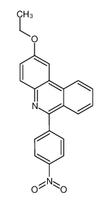 Phenanthridine, 2-ethoxy-6-(4-nitrophenyl)-